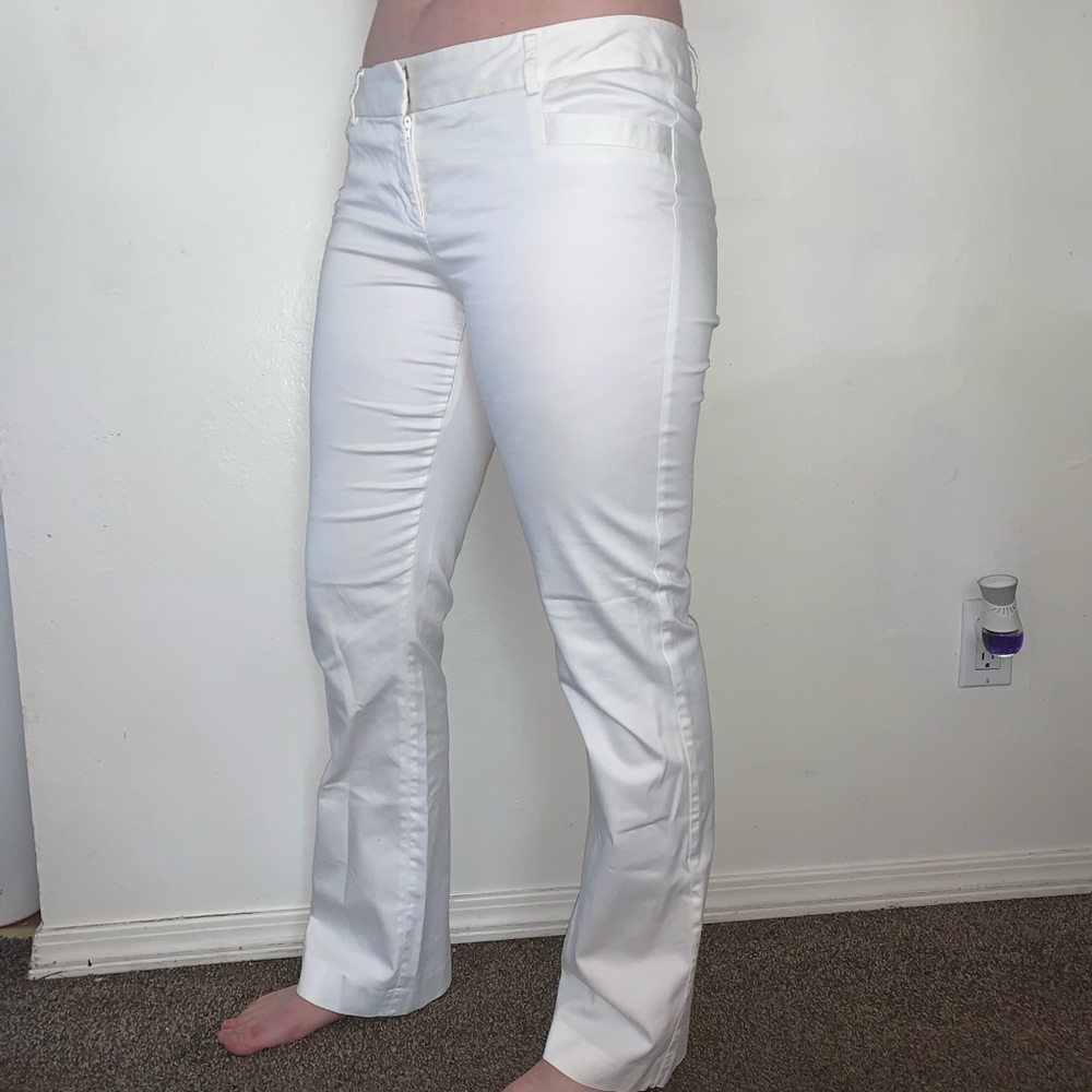 Express White Slacks (10 Regular)